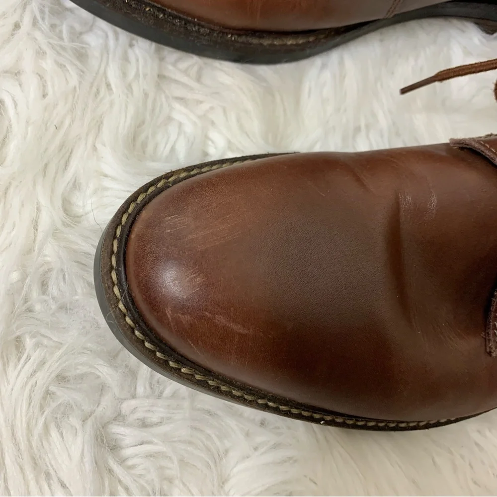 Clarks Men's Paulson Mid Brown Leather Casual Boots Size 12